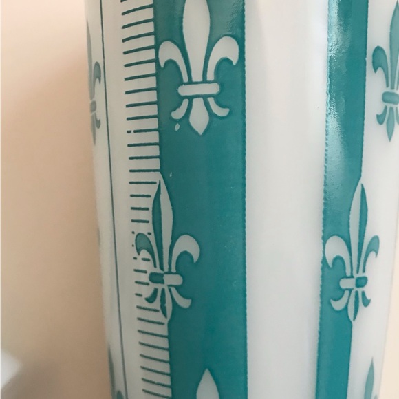 EUC Hazel Atlas Fleur De Lis 12oz High Ball Glasses Set of 6 - Picture 13 of 14